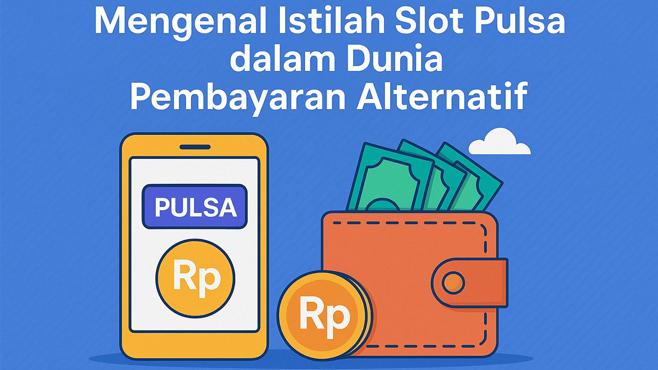 Slot Pulsa Adalah? Ini Penjelasan Lengkapnya Sebagai Metode Pembayaran Alternatif